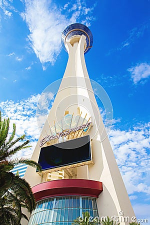 Stratosphere Tower, Las Vegas Editorial Stock Photo