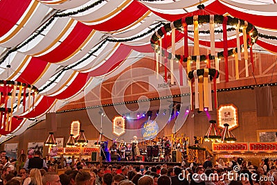 Straubing Bavarian town beer festival famous for its breweries Editorial Stock Photo