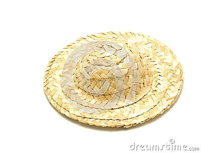 Straw hat. Stock Photo