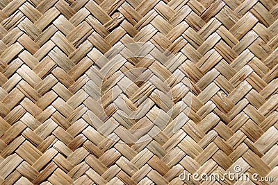 Straw mat Stock Photo