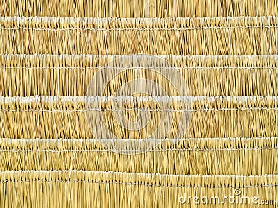 Straw pattern Stock Photo