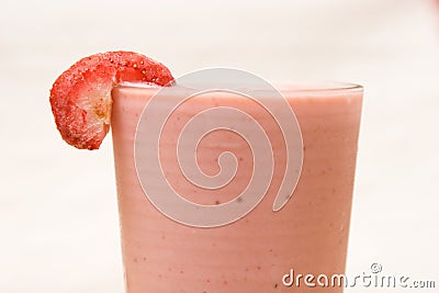Strawberrie Smoothie Stock Photo