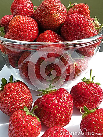 Strawberries Stock Photo