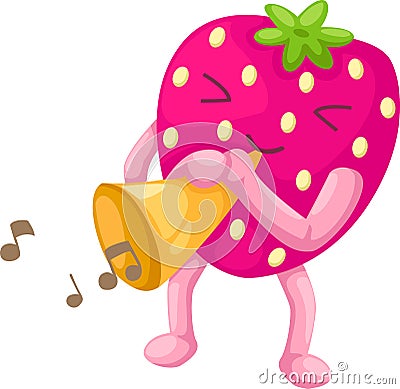 Strawberries vector Vector Illustration