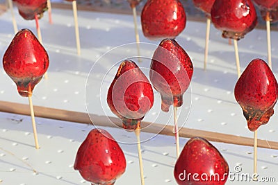 Strawberry candy in japan Stock Photo