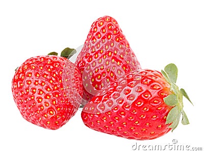 Strawberry fruits Stock Photo