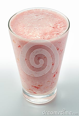 Strawberry Smoothies Stock Photo