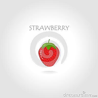 Strawberry vector illustration Vector Illustration