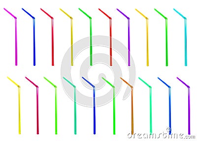 Straws Stock Photo