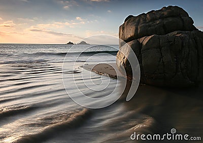 Stream Cot Valley West Cornwall at Stock Photo