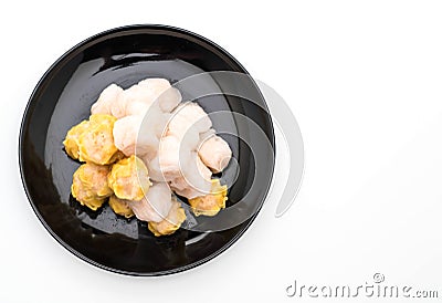 Stream shrimp dumplings Stock Photo