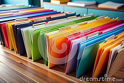 Streamline Your Document Workflow A Comprehensive Guide to Creating an Efficient and Organized File Folder System for Stock Photo