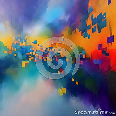 Streamlined Workflow: Embracing the Kanban Method for Agile Project cyborgagement in 8K created with generative ai technology Stock Photo