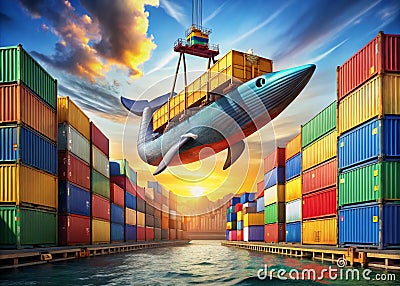 Streamlining Software Deployment with DevSecOps Docker Containers Navigate Silos for Agile Release Cycles Stock Photo