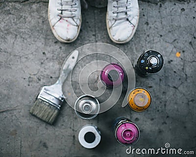 Street art concept Stock Photo