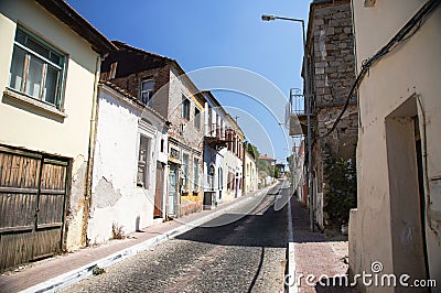 Street in Bergama, Turkey Editorial Stock Photo