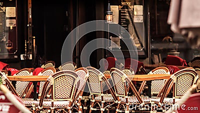 Street cafe Stock Photo