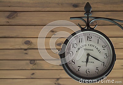 Street clock Stock Photo