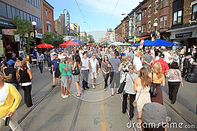 Street Festival Editorial Stock Photo