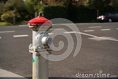 Street fire hydrant Stock Photo