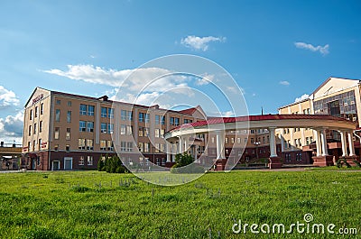 Street in Grodno, Belarus Editorial Stock Photo