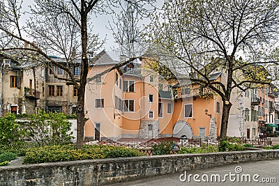 Street in Chambery, France Stock Photo