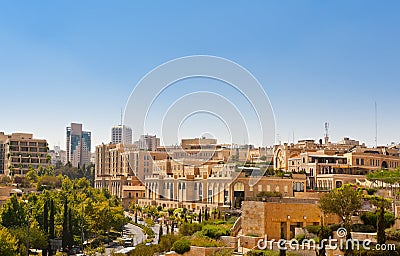 Street of Jerusalem Stock Photo