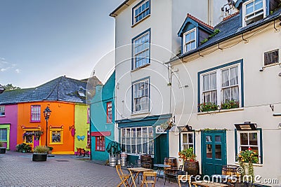 Street in Kinsale, Ireland Editorial Stock Photo