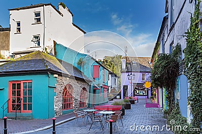 Street in Kinsale, Ireland Editorial Stock Photo