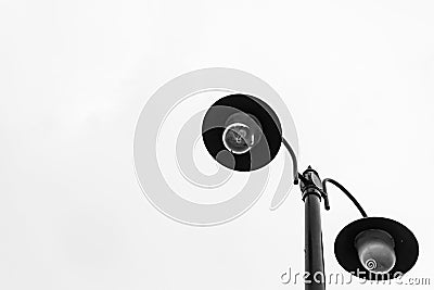 A street lamp in Thames Town Stock Photo