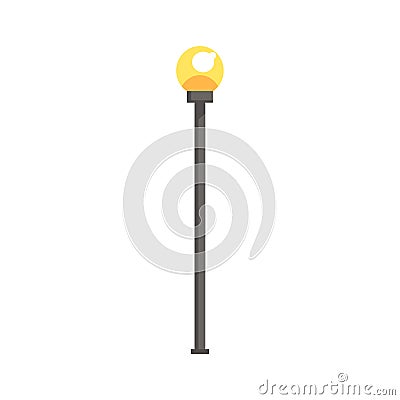 Street lamppost vector Illustration Vector Illustration