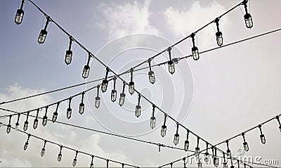 Street lamps. Stock Photo