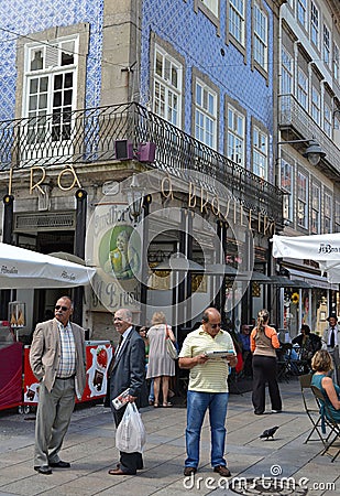 Street life in Portugal Editorial Stock Photo