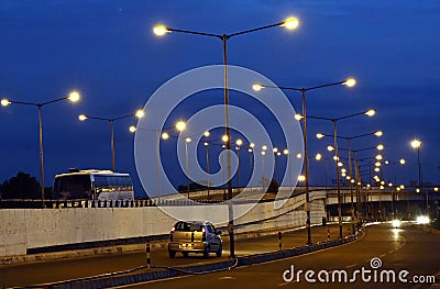 STREET LIGHT Stock Photo