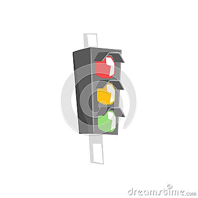 Street Light Item Cool Colorful Vector Illustration Vector Illustration