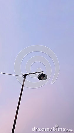 Street lights Aestetic Stock Photo
