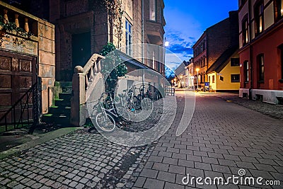 Street in Malmo, Sweden Stock Photo
