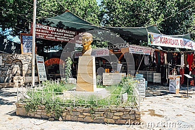 Sirince village street market in Selcuk, Turkey Editorial Stock Photo