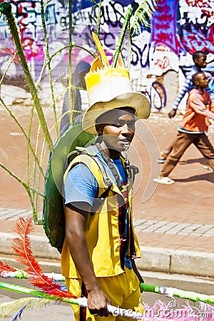 Street Parade - 8th Joburg Carnival Editorial Stock Photo