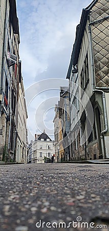 Street in Rouen France Editorial Stock Photo
