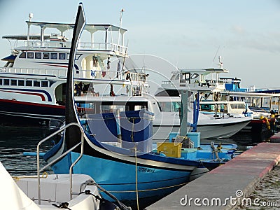 Street scenes of maldivian town on Huraa island Editorial Stock Photo