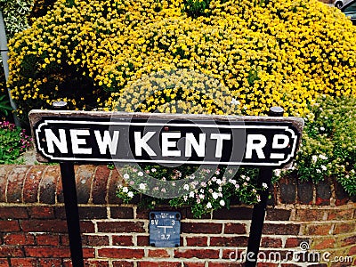 Street sign Editorial Stock Photo