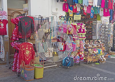 Street trading Editorial Stock Photo