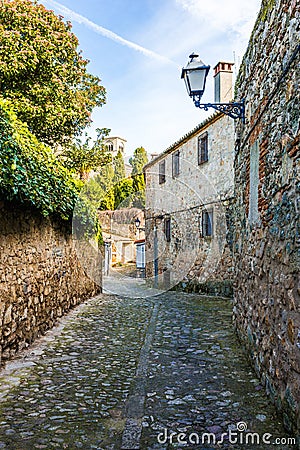 Street of Trujillo Stock Photo