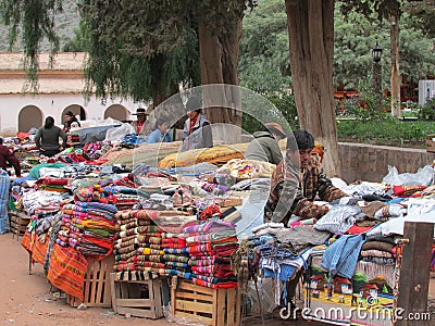 Street vendors Editorial Stock Photo