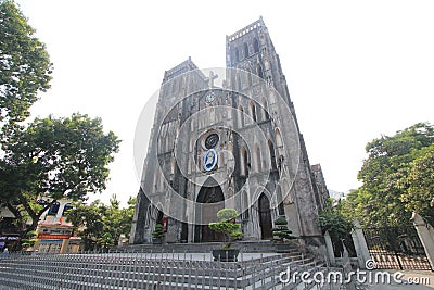 Medieval, architecture, place, of, worship, cathedral, building, historic, site, church, parish, abbey, tours, memorial, facade Editorial Stock Photo