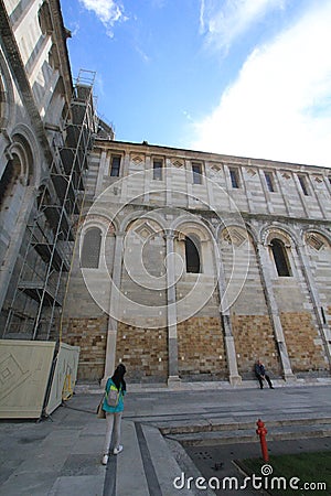 Building, landmark, historic, site, sky, tourist, attraction, facade, medieval, architecture, plaza, tours, classical, place, of, Editorial Stock Photo