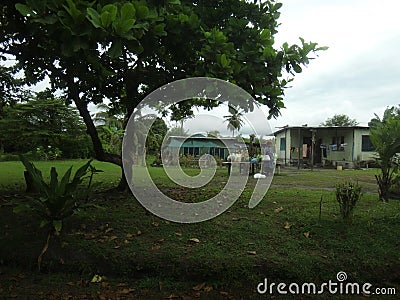 Street views of Rabaul and Matupit, Papua New Guinea Editorial Stock Photo