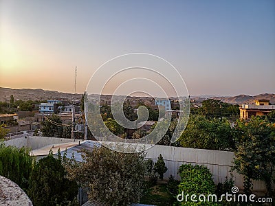 Daily village life in Badghis, Afghanistan Stock Photo