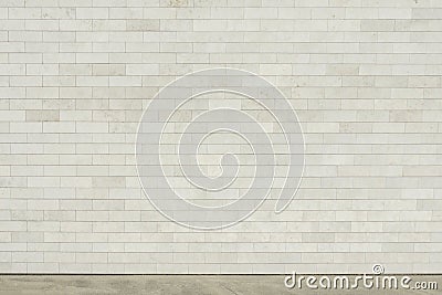 Street wall background, empty gray urban street, Industrial background Stock Photo